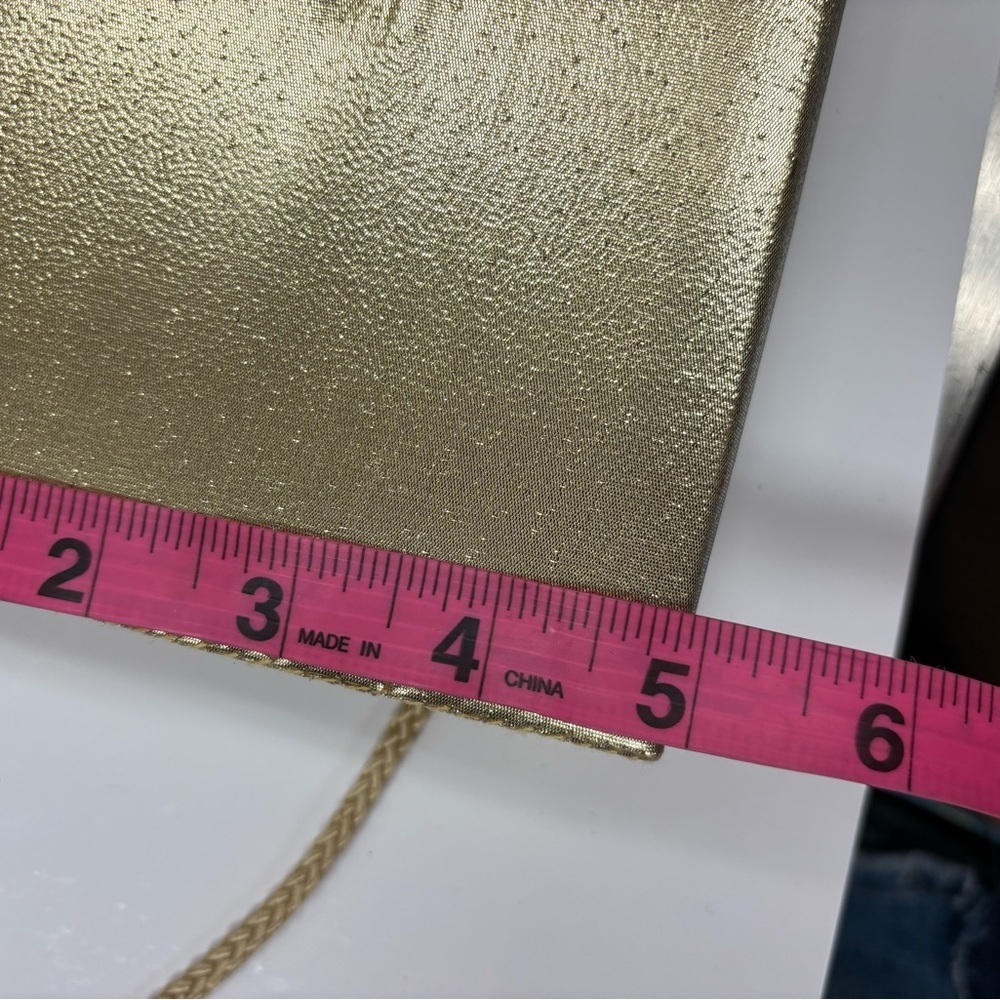 Vintage gold crossbody bag by La Regale sku 3001 - Picture 7 of 7